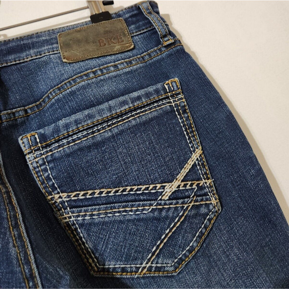 Buckle Jeans Buckle Bke Men 29x3 Jake Bootcut Straight Stretch Dark